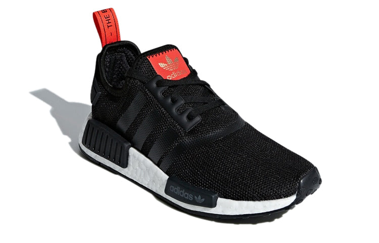 (GS) adidas NMD_R1 J 'Black Scarlet' B42087