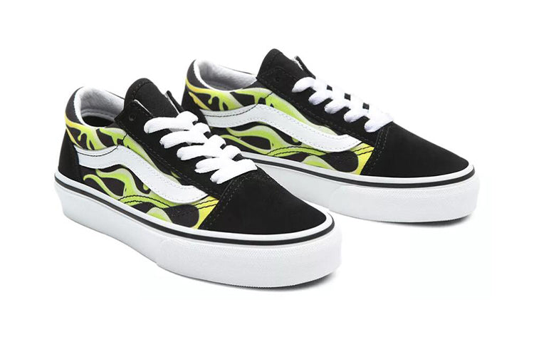 Vans Old Skool K Shoes Green/Black VN0A4UHZ31M