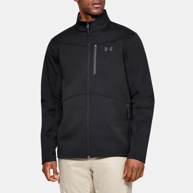Men's Under Armour Training Casual logo Sports Jacket Black 1321438-001