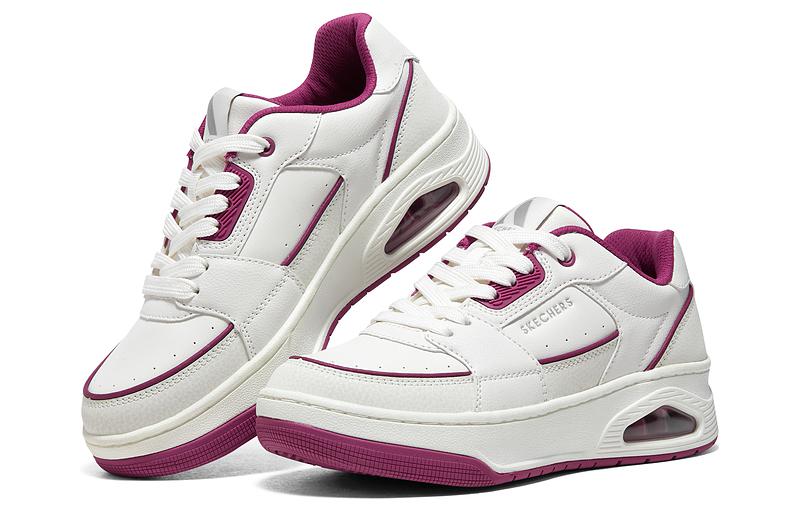 (WMNS) Skechers Uno Court - Courted Style Shoes 'White Red' 177710-WFUS