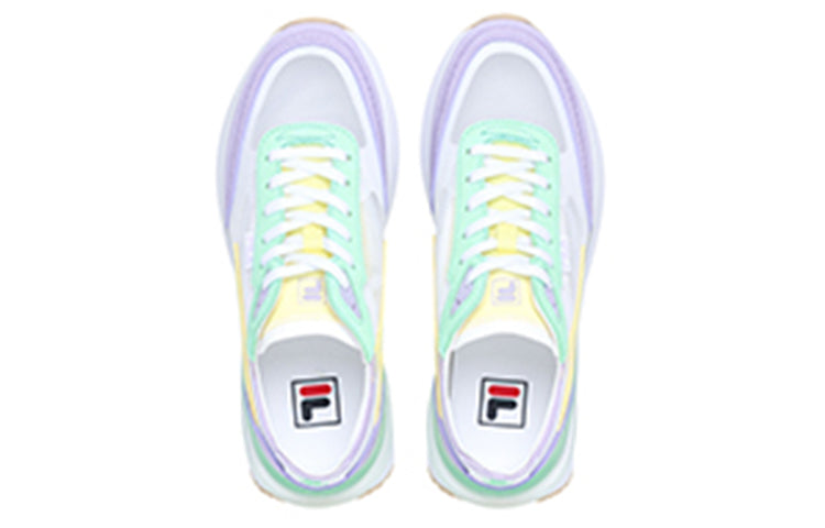 (WMNS) FILA Renno Classics Sneakers 'White Lilac Green' F12W226122FWP