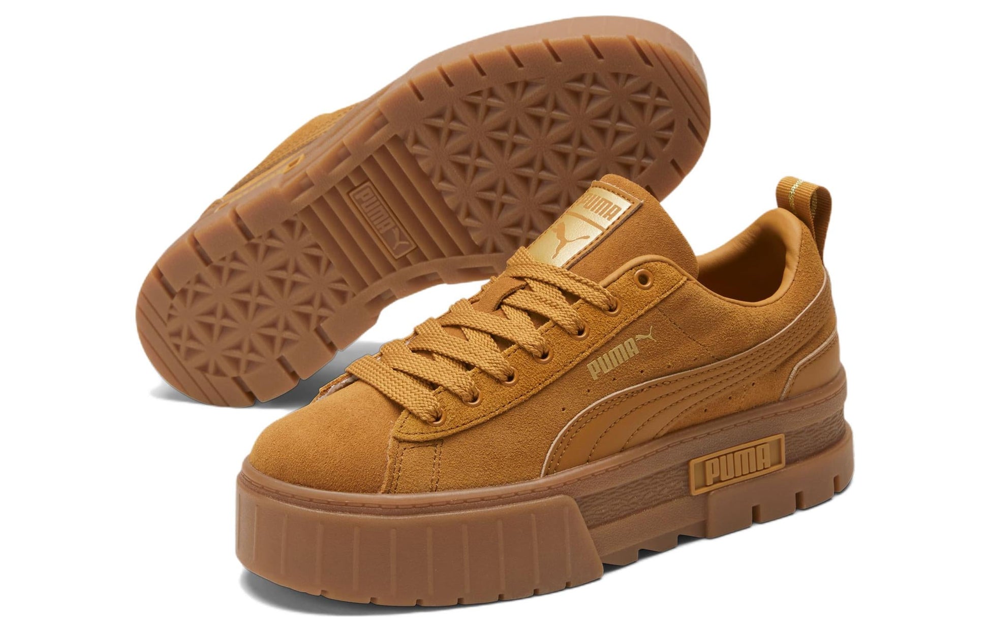 (WMNS) PUMA Mayze 'Brushed Suede - Desert Tan' 391461-01