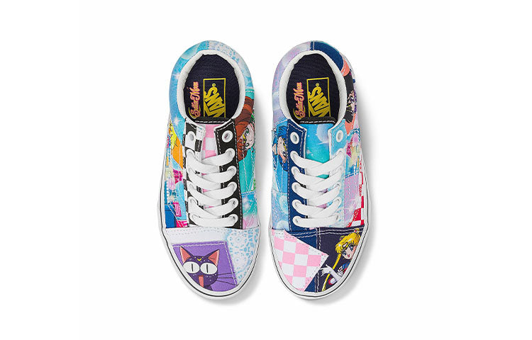 (PS) Vans Sailor Moon x Old Skool 'Pretty Guardian - Patchwork' VN0A5DXR448