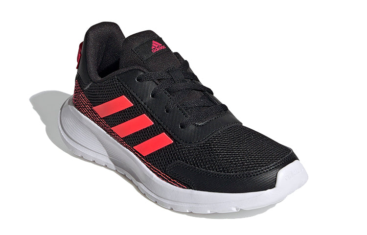 (GS) adidas Tensaur Run J 'Black Signal Pink' FV9445