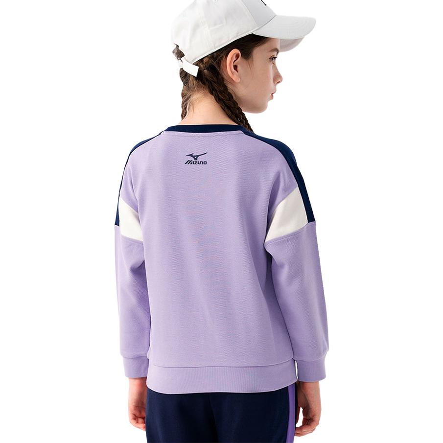 (GS) Mizuno Casual Sweater 'Purple' 32CA3957