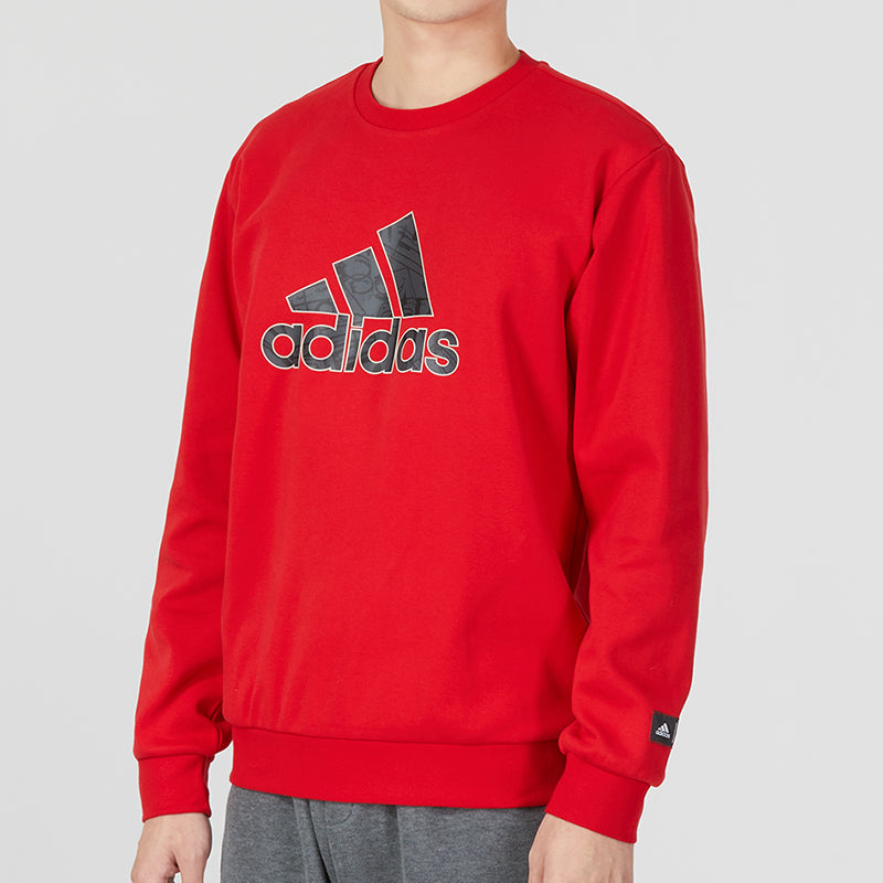 adidas Cm Gfx Crew 'Red Black' HZ3025