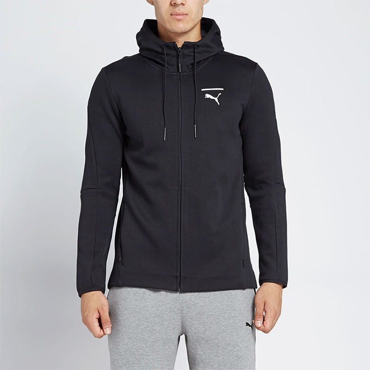 PUMA Evo Core Zip Hooded Track Jacket 'Black' 574662-01