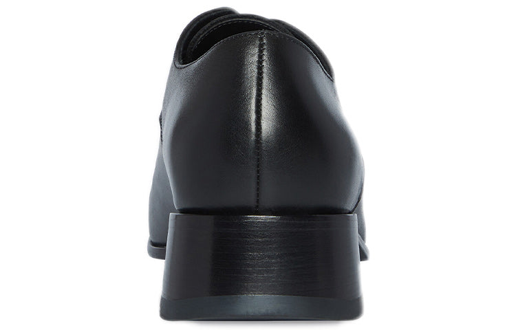 Balenciaga Work Derby Shoes 'Black' 678111WBC301000
