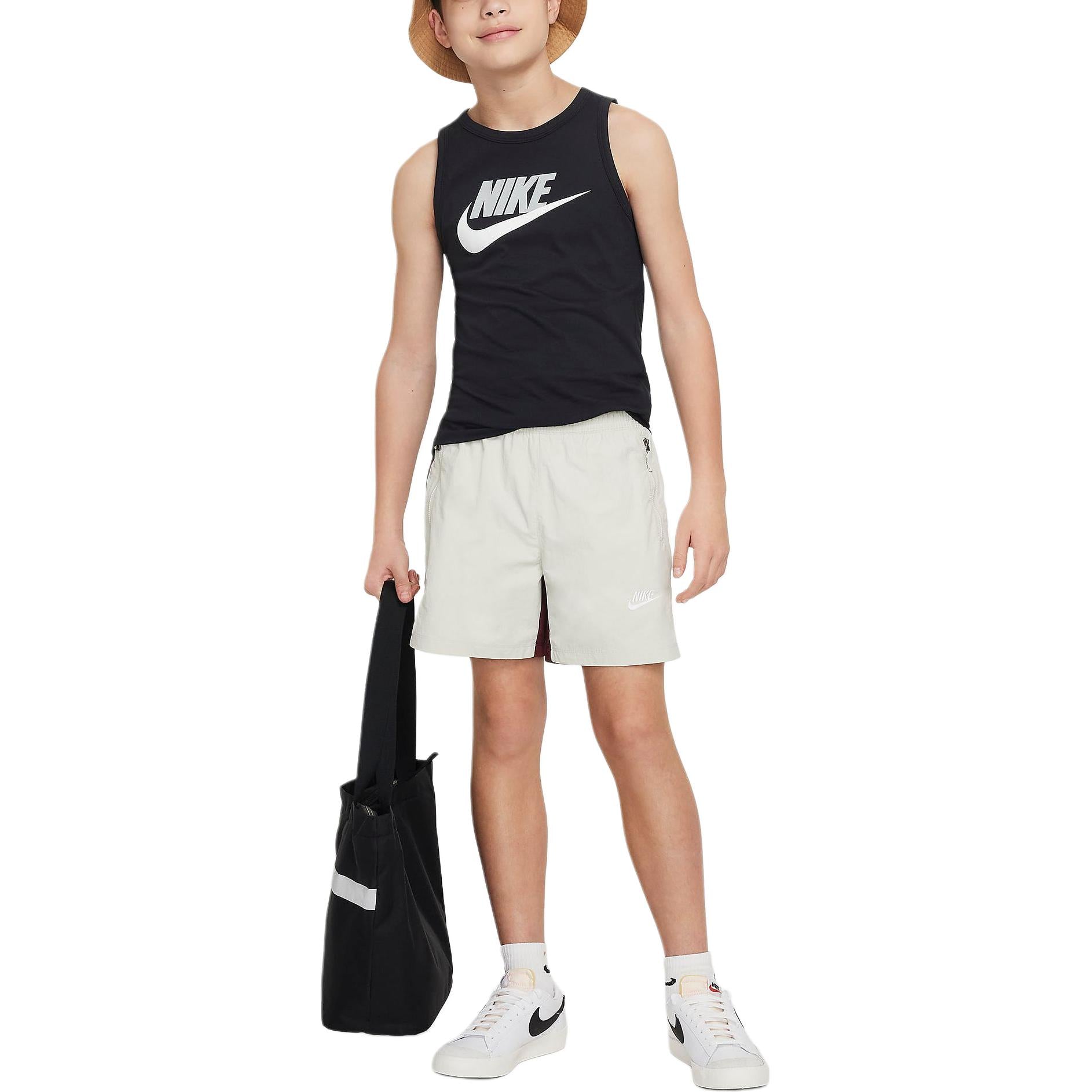 (GS) Nike Sportswear Essential Tank Top 'Black' FV5325-010