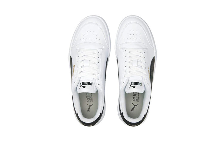 PUMA Shuffle Ayakkabi Leisure Board Shoes K White/Black 375688-02