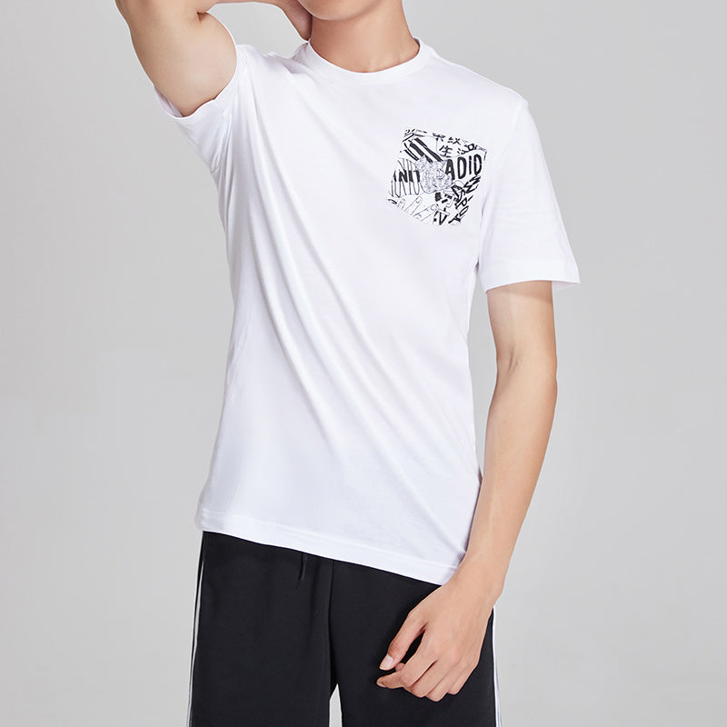 adidas Must Haves Pocket Tee 'White' DV3096