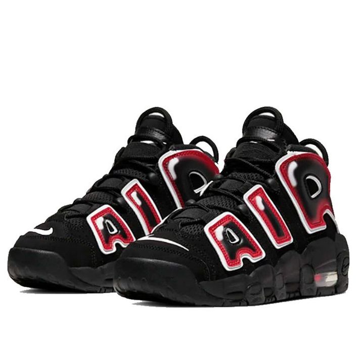 (GS) Nike Air More Uptempo 96 'Laser Crimson' 415082-010