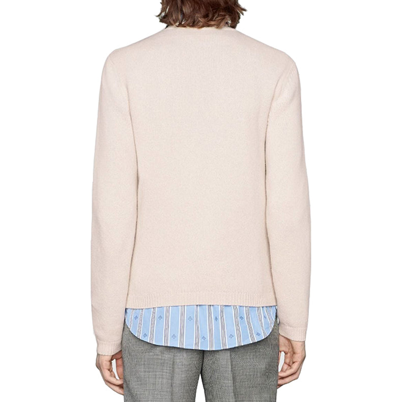 Men's Gucci Printing Logo Creamy White 577131-XKAUS-9133