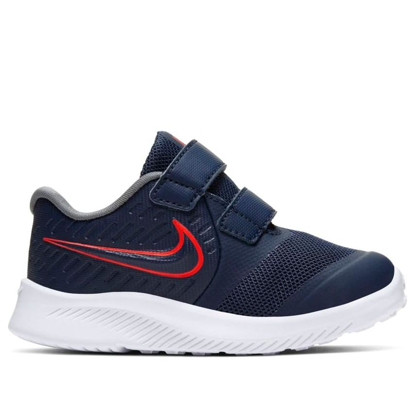 (TD) Nike Star Runner 2 'Midnight Navy Crimson' AT1803-405