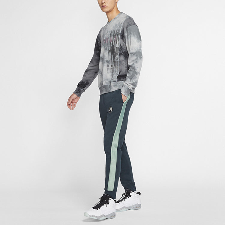 Air Jordan Pattern Sports Pants Men's Seagrass Green CT6286-364