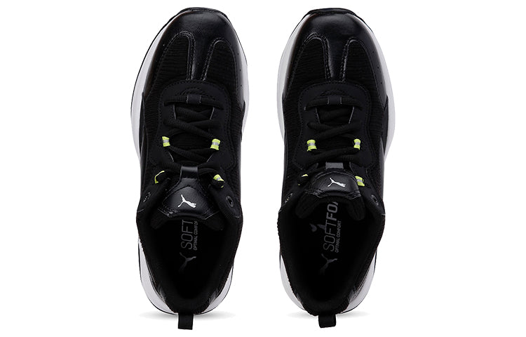 (WMNS) PUMA Cilia Shift Low-cut Running Shoes Black/White 370284-01
