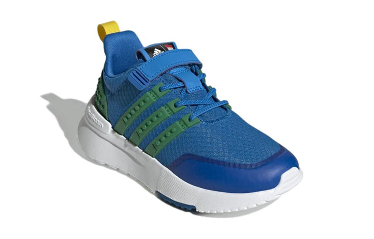 (PS) adidas LEGO x Racer TR EL Little Kid 'Halo Blue Sub Green' GV8237