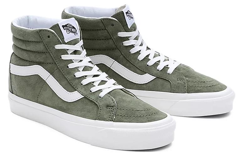 (WMNS) Vans Pig Suede SK8-Hi 38 DX 'Olive Green' VN0A38GFZBF