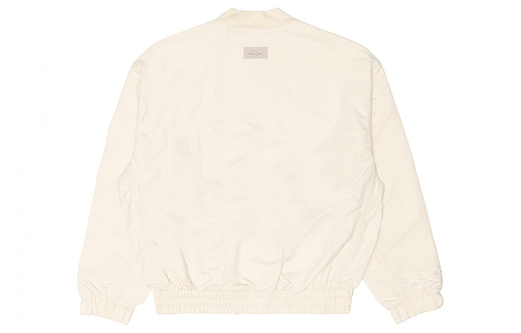 Nike x Fear of God Crossover Solid Color Basketball Sports Jacket Beige Creamy CU4694-271