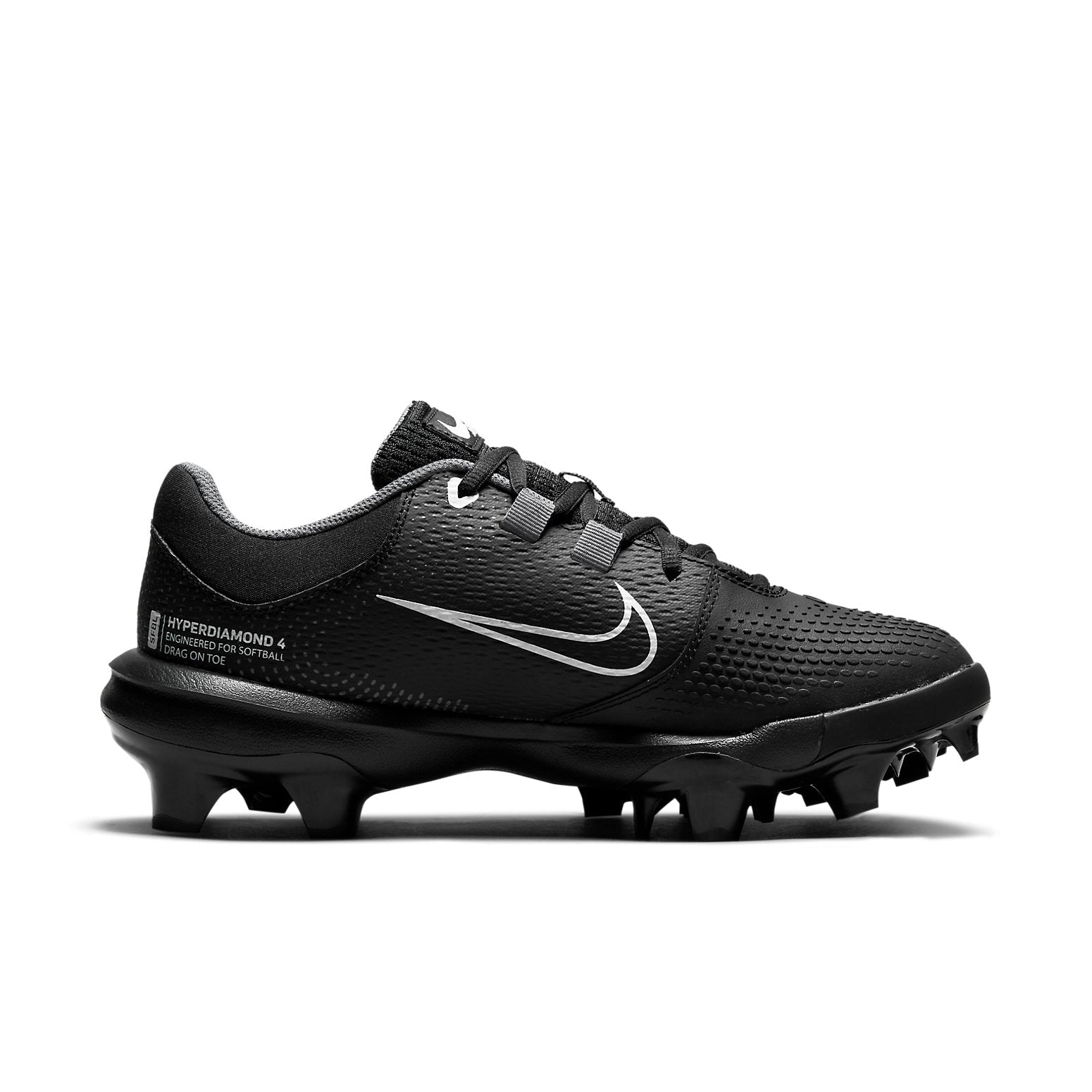 (WMNS) Nike Hyperdiamond 4 Pro MCS 'Black Dark Grey' DC8990-005
