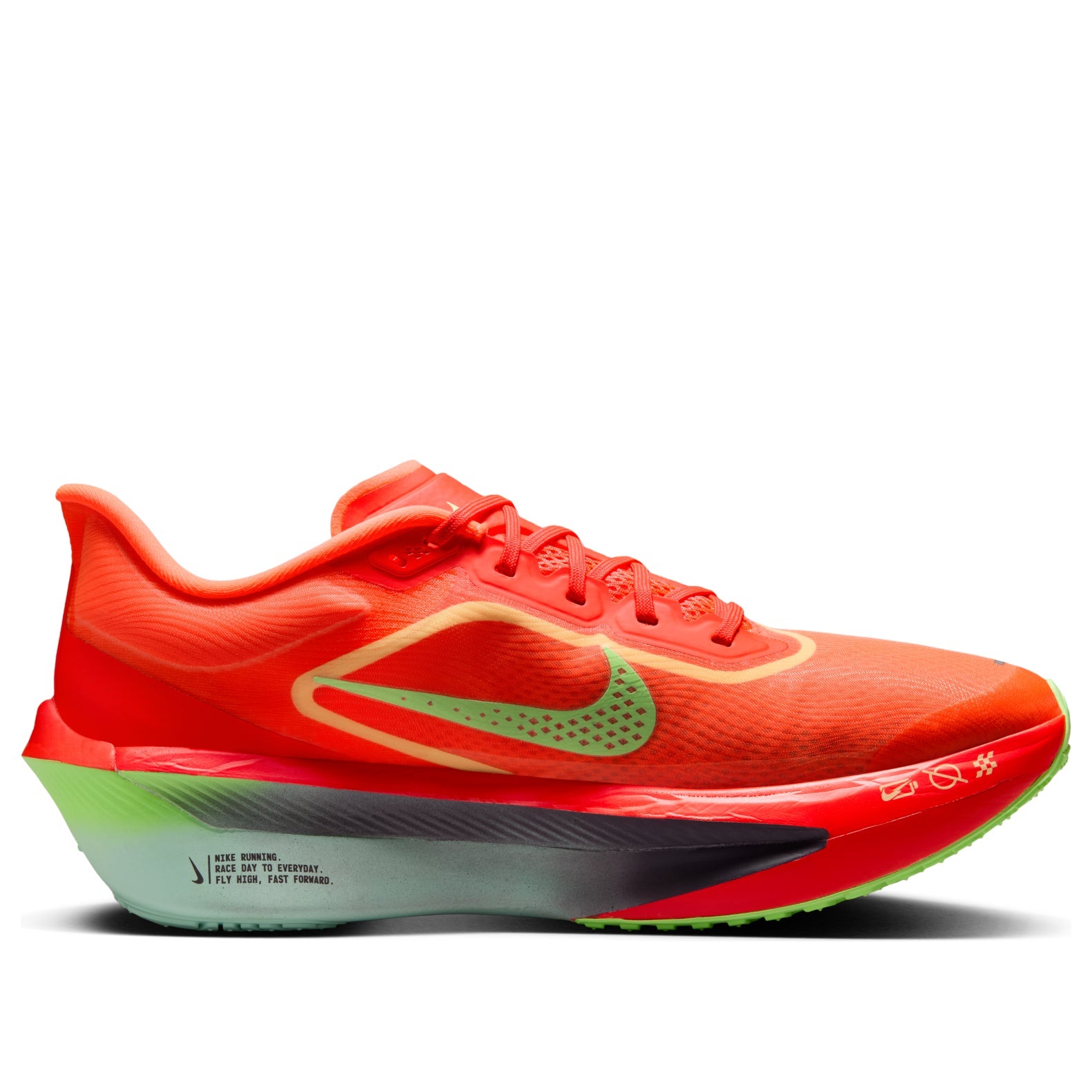 Nike Zoom Fly 6 'Bright Crimson Lime Blast Mint Foam Cave Purple' FN8454-601