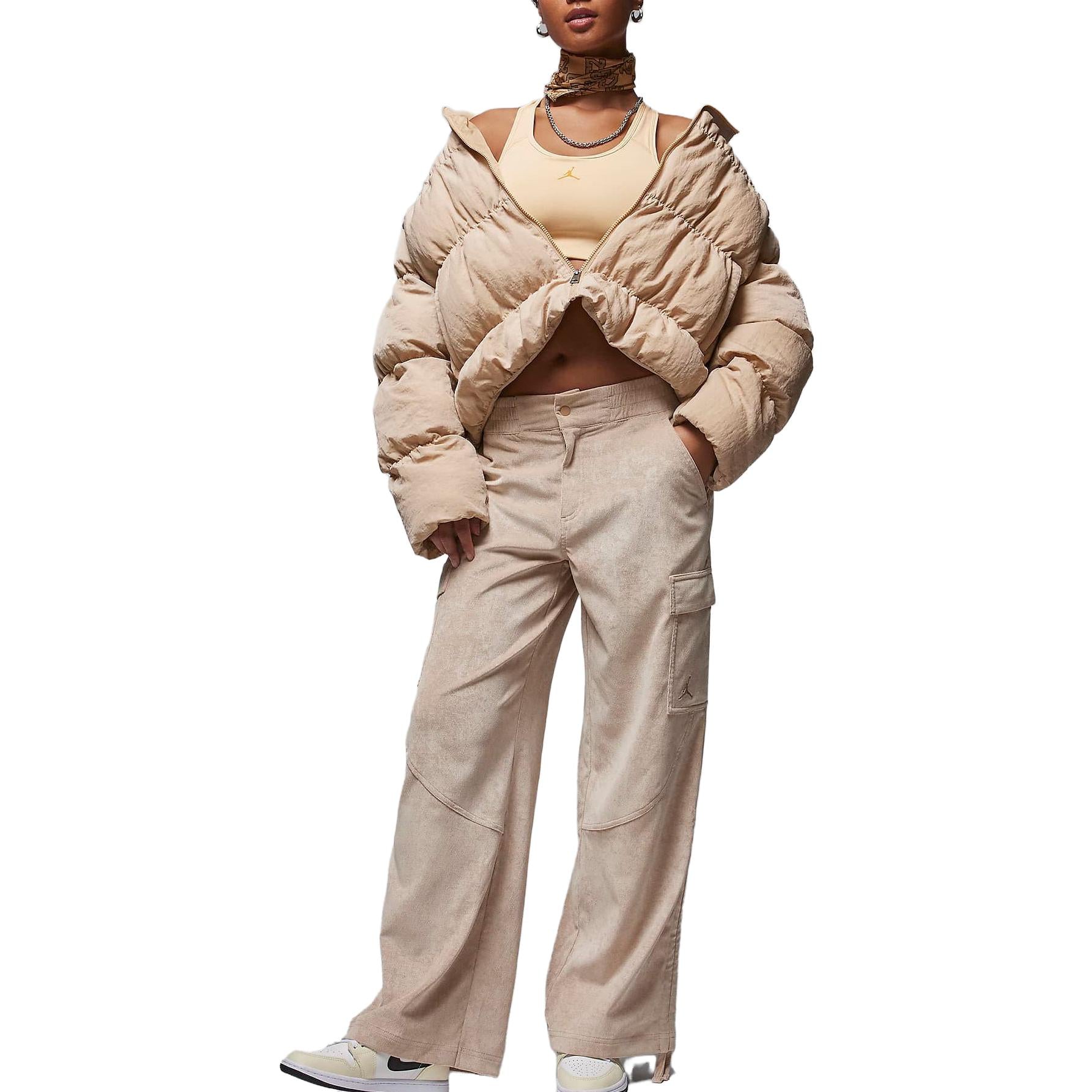 (WMNS) Air Jordan Corduroy Chicago Trousers 'Desert' FD8209-277
