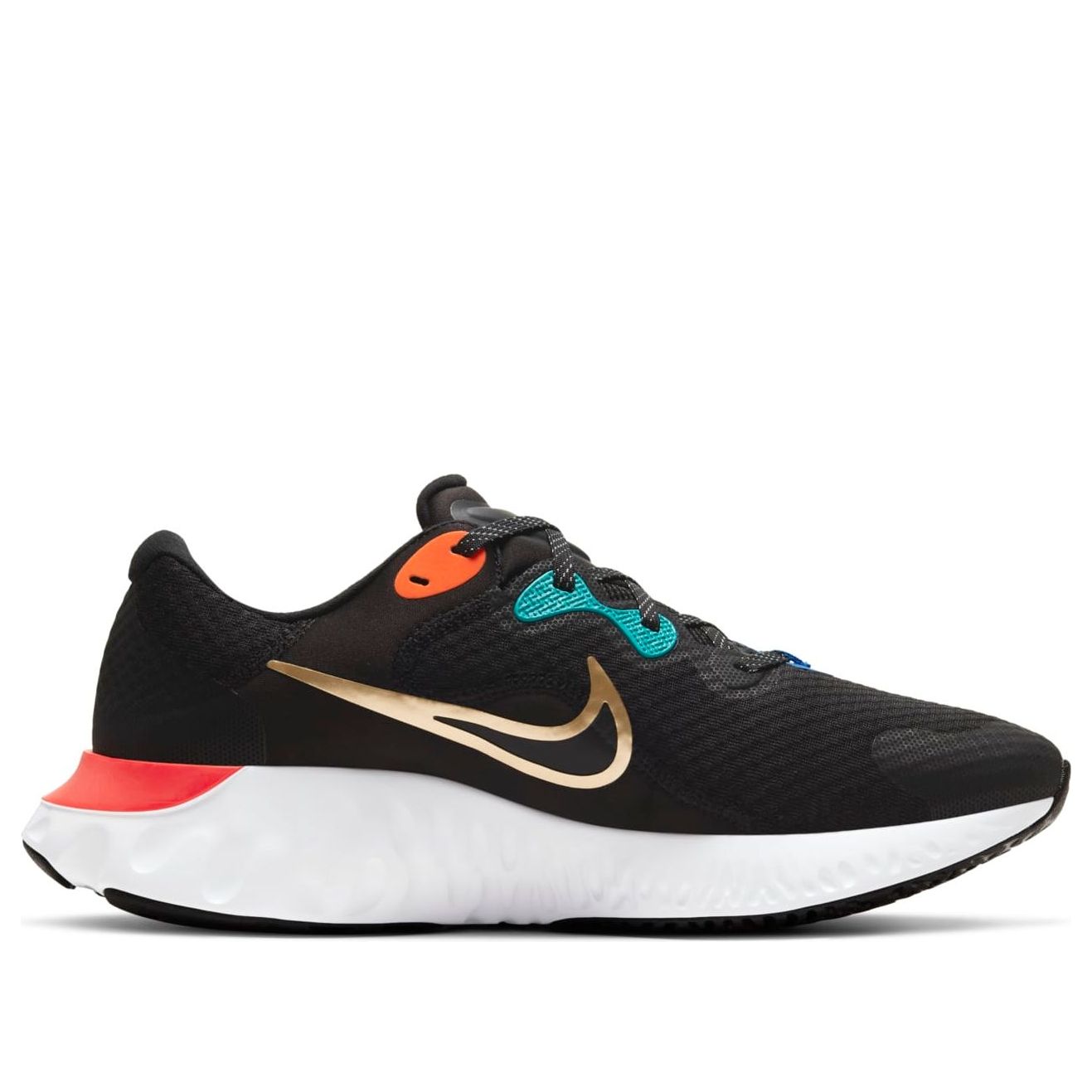 Nike Renew Run 2 'Black Bright Crimson' DJ0033-061