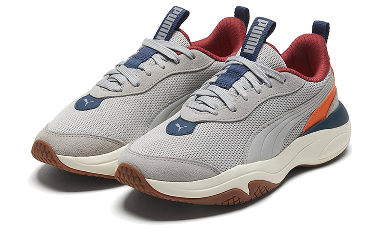 PUMA Val Grey/White/Orange Low sneakers 372239-03