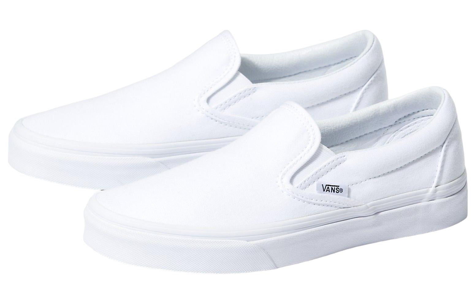Vans Classic Slip-On Wide Canvas 'White' VN0A4BHOW00