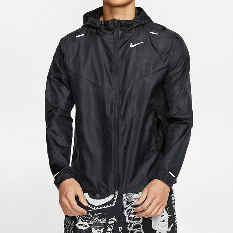Nike WINDRUNNER Woven hooded Running Jacket Black CK6342-010