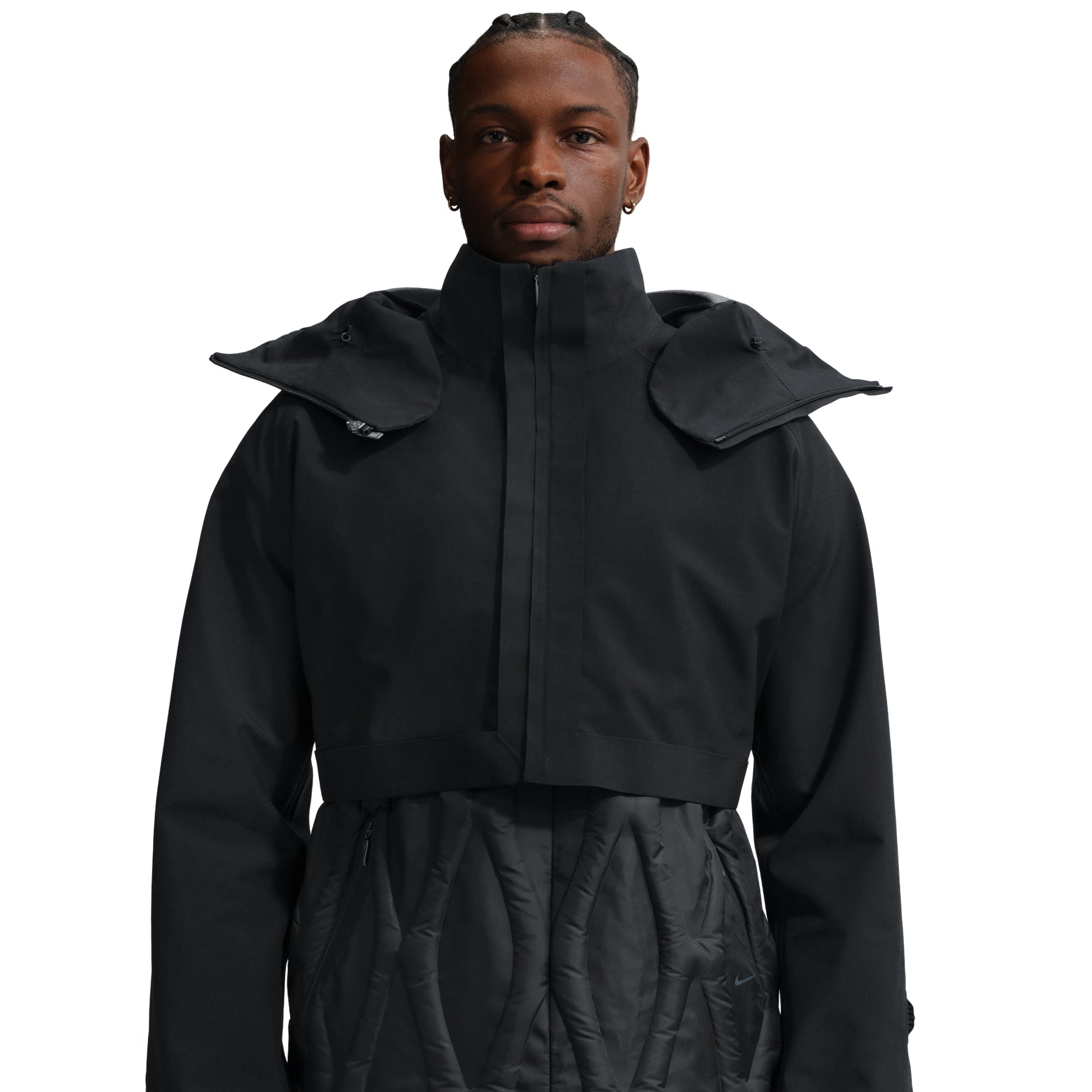 Nike x NOCTA CODE Hooded Jacket 'Black Gunmetal' HQ4477-010