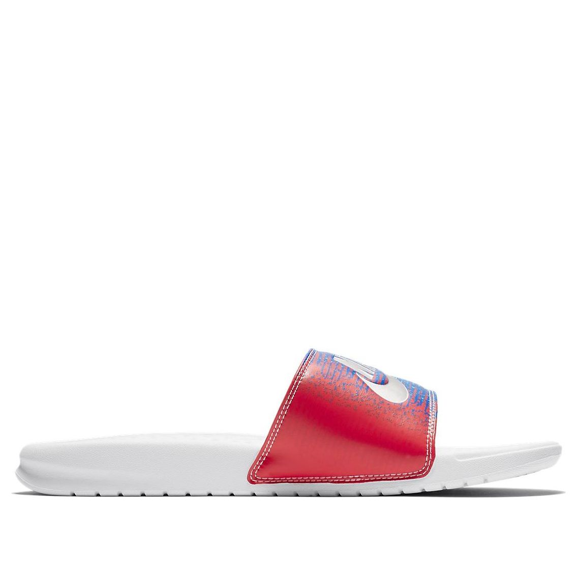 Nike Benassi USA Slide Sandals 'White Blue Red' AQ7983-100
