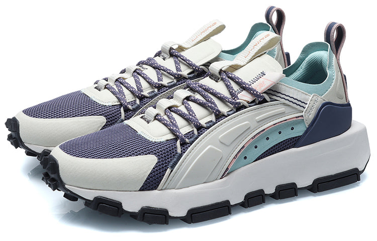 (WMNS) Li-Ning Chasing 'Blue Purple White' AGCR102-4