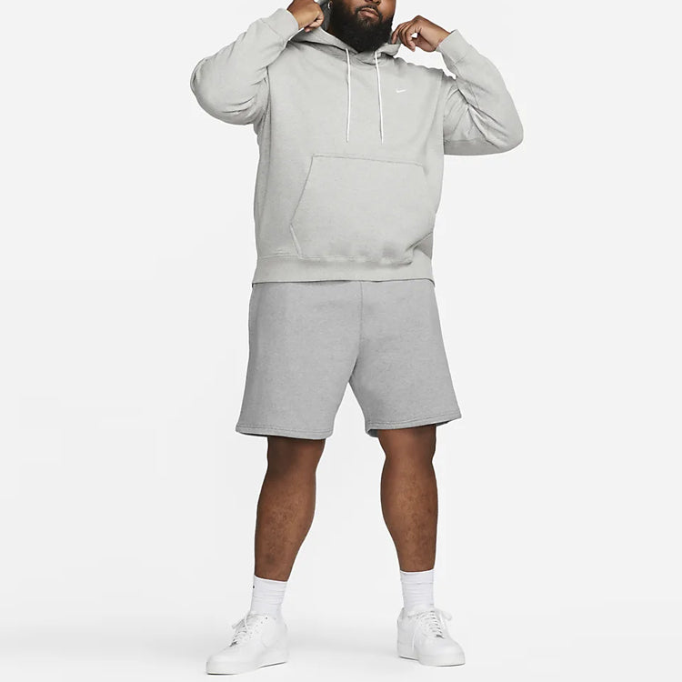 Nike Solo Swoosh Fleece Shorts 'Grey' DV3055-063