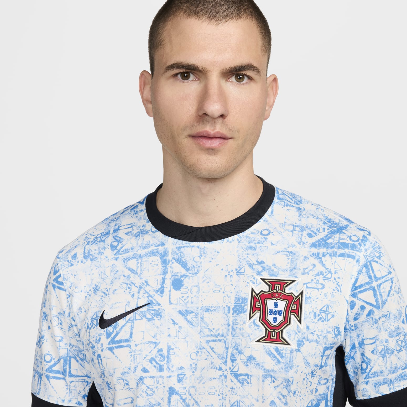 Nike Portugal Stadium Away Replica Soccer Jersey 'Blue' FJ4274-133