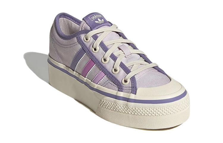 (GS) adidas Nizza Platform Shoes 'Almost Pink Pulse Lilac' GY7051