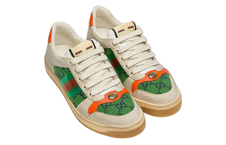 (WMNS) Gucci Screener 'White Green Gum' 570443-9SFR0-3390