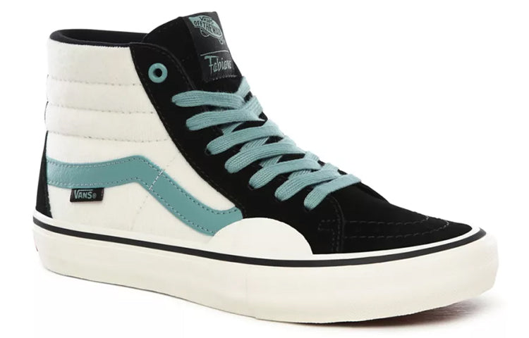 Vans Fabiana Delfino x SK8-HI Pro 'Black Oil Blue' VN0A45JD2MA