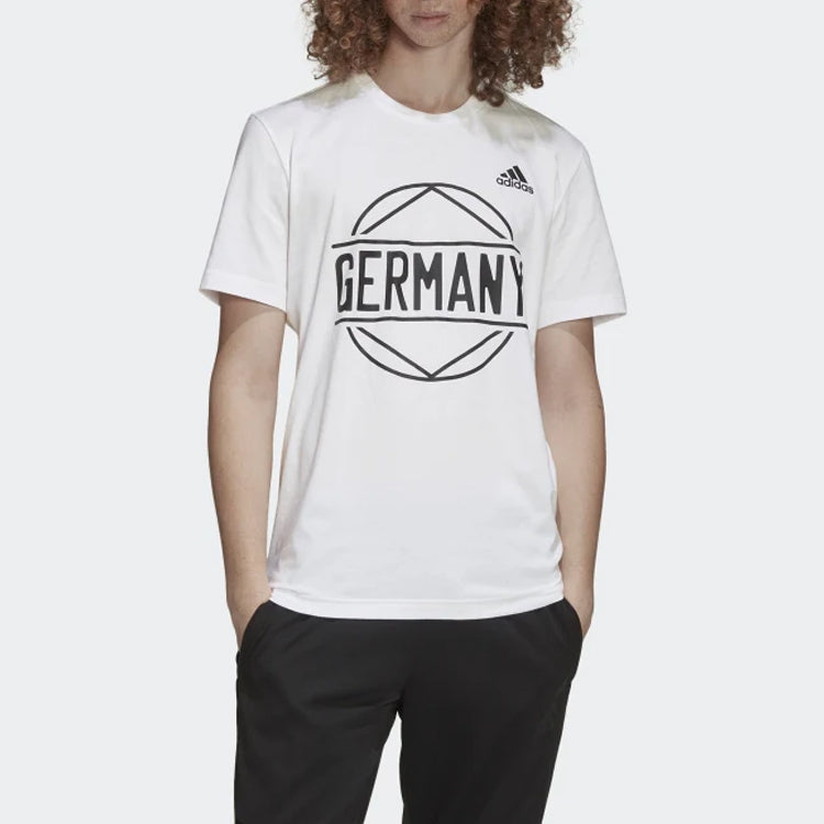 adidas Germany Printing Soccer/Football Sports White FT6052