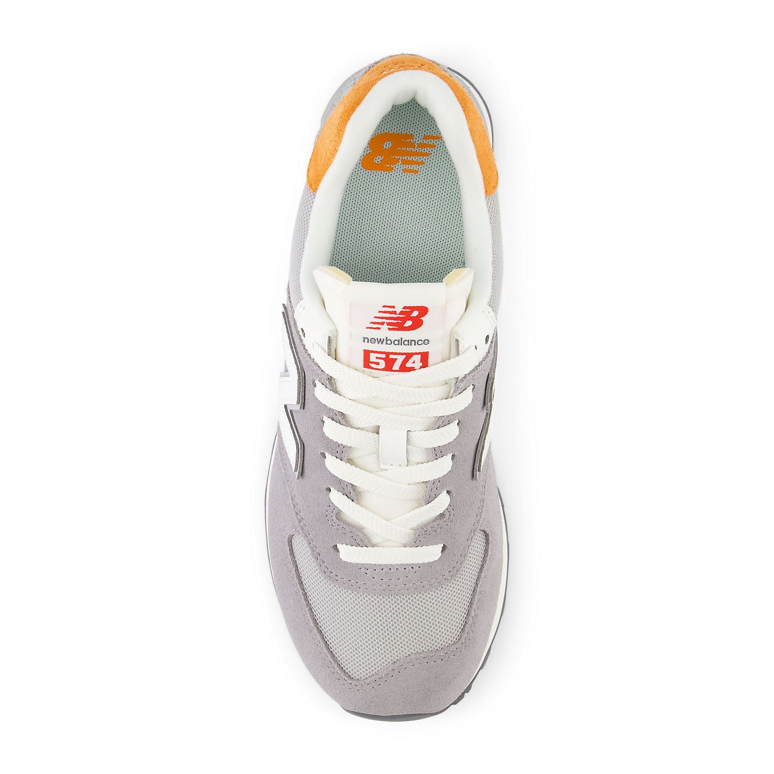 (WMNS) New Balance 574 'Grey Orange' WL574YG2