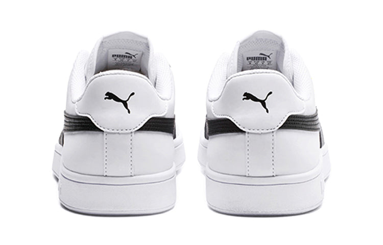 PUMA Smash V2 Buck Casual Board Shoes Black/White 365160-07