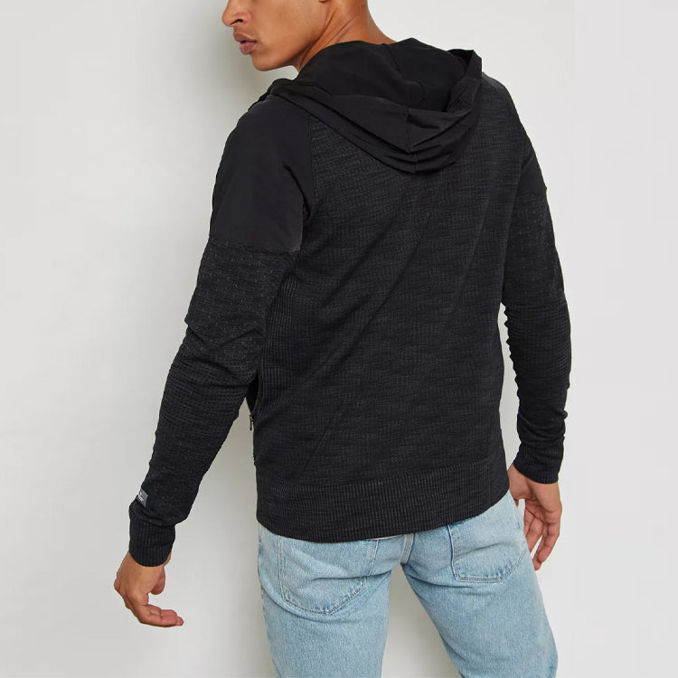 adidas x Reigning Champ Crossover ZNE Champion Casual Sports Hooded Jacket Black BR5205