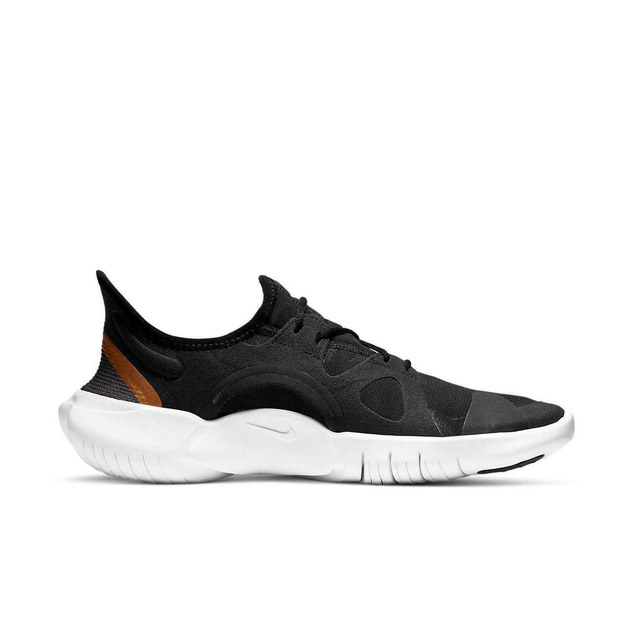 (WMNS) Nike Free RN 5.0 'Black Metallic Gold' AQ1316-008