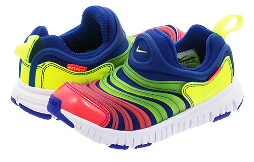 (PS) Nike Dynamo Free SE 'Blue Yellow Pink' AA7216-400