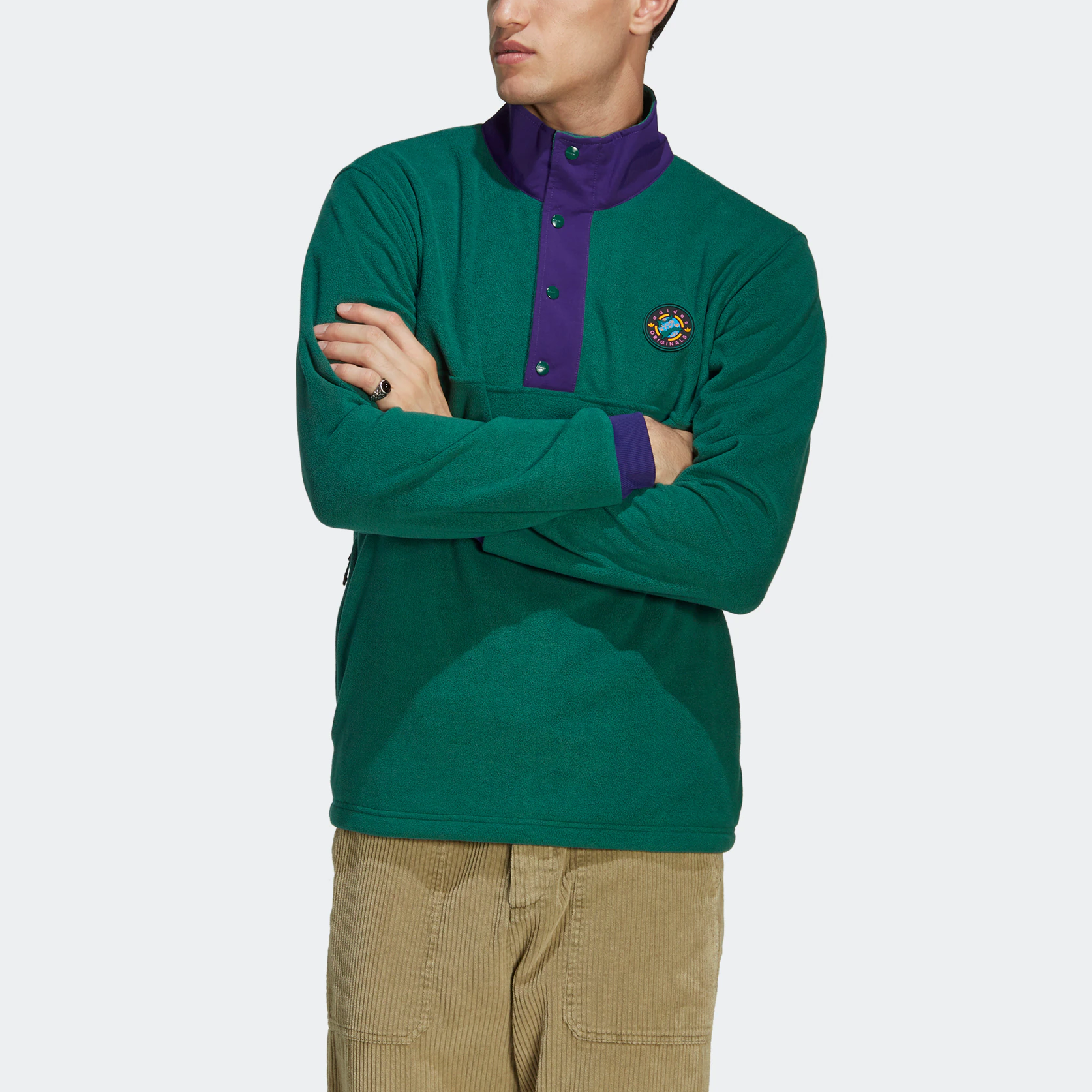 adidas Wh Snap Fleece II8483