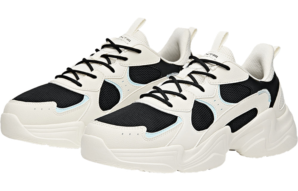 ANTA Classic Daddy Sneakers 'White Black' 111938822R-8