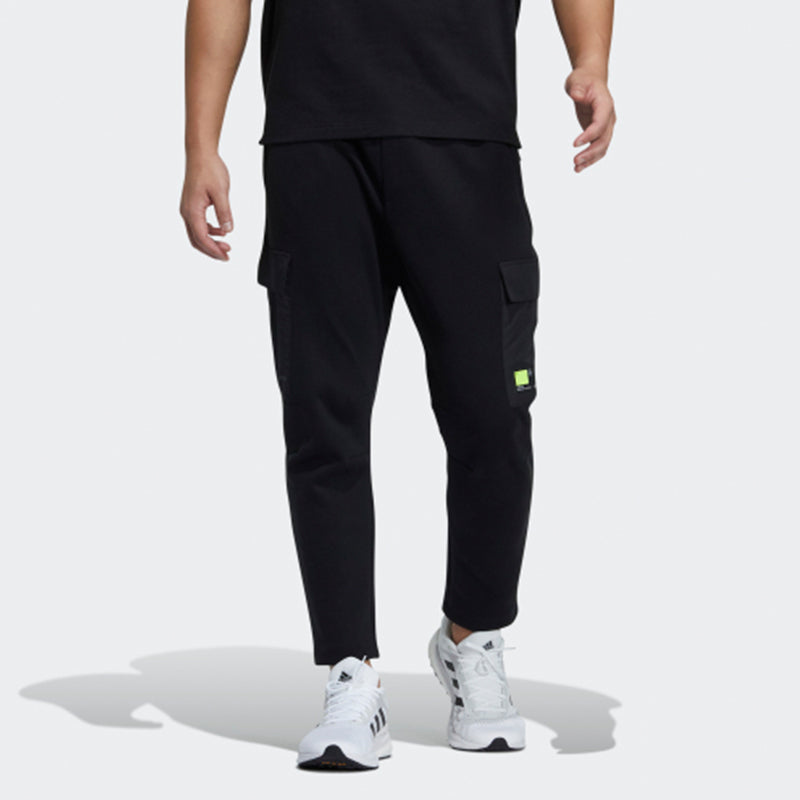 adidas Cozy Breathable Casual Cargo Long Pants Black GP0949
