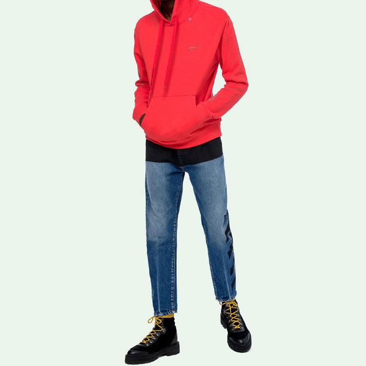 Off-White Back Mens Logo Normal Fit Sweater OMBB034E19E300032091