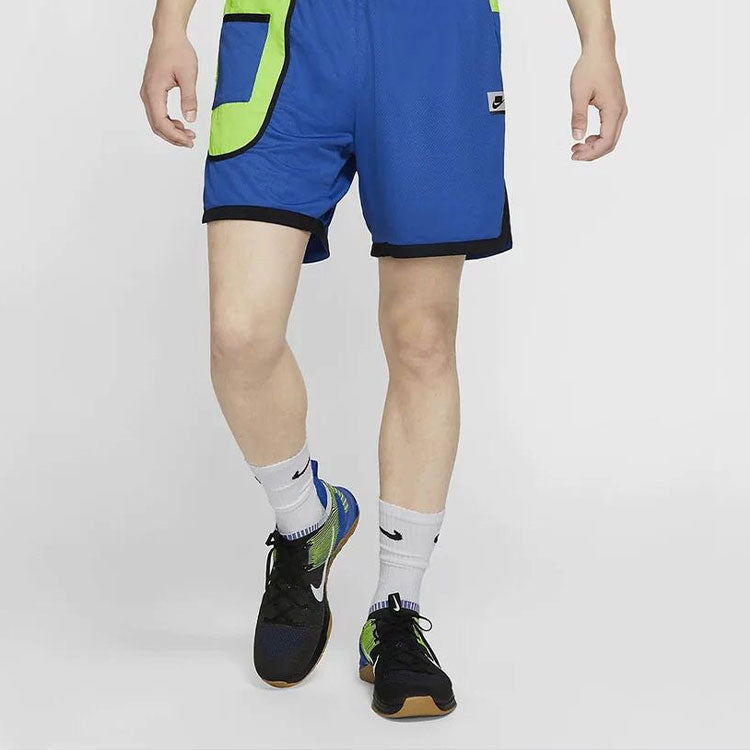 Nike Colorblock Breathable Sports Shorts Blue BV3250-480