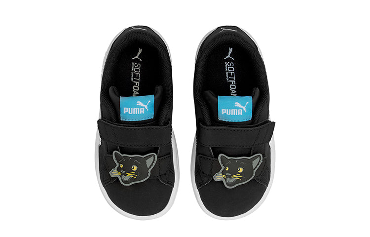 (TD) PUMA Smash v2 Casual Board Shoes Black 368789-01